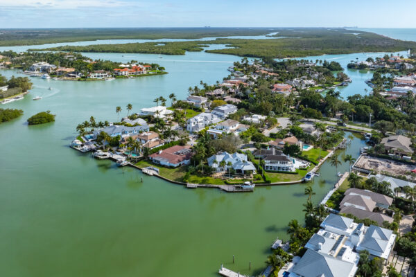 Port Royal Naples Aerial Stock Photography