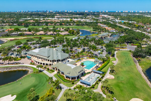 Kensington Golf Naples Aerial Stock Photography-10