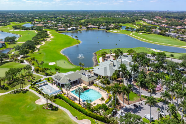 Kensington Golf Naples Aerial Stock Photography-3
