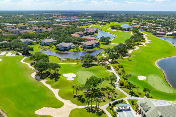 Kensington Golf Naples Aerial Stock Photography-4