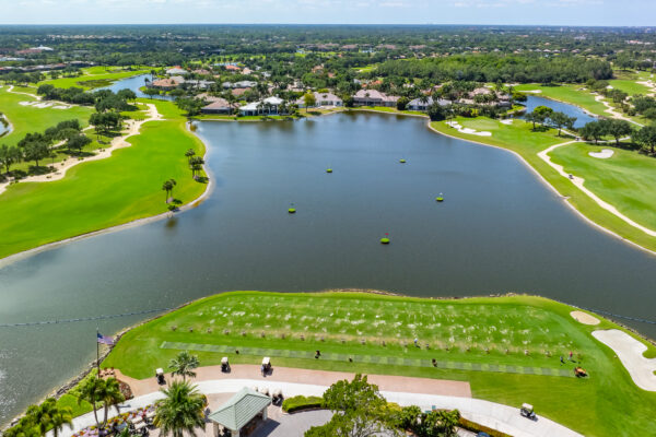 Kensington Golf Naples Aerial Stock Photography-5