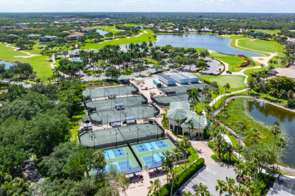 Kensington Golf Naples Aerial Stock Photography