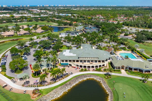 Kensington Golf Naples Aerial Stock Photography-8