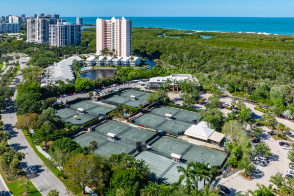 Pelican Bay Aerial Stock Photography