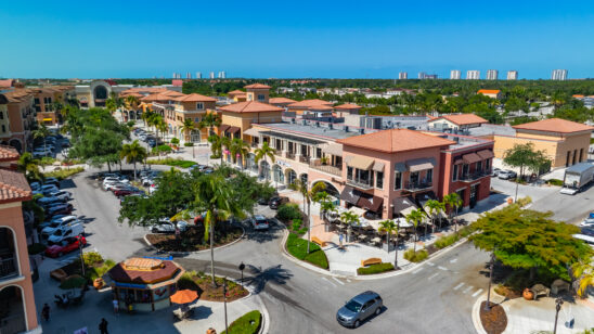 Coconut Point Shopping Aerial Stock Photography-4