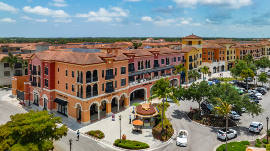 Coconut Point Shopping Aerial Stock Photography-5