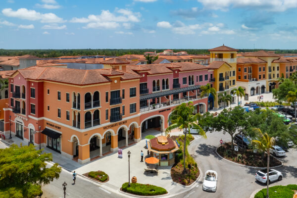 Coconut Point Shopping Aerial Stock Photography-5