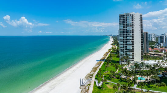 Park Shore Naples Aerial Stock Photography_