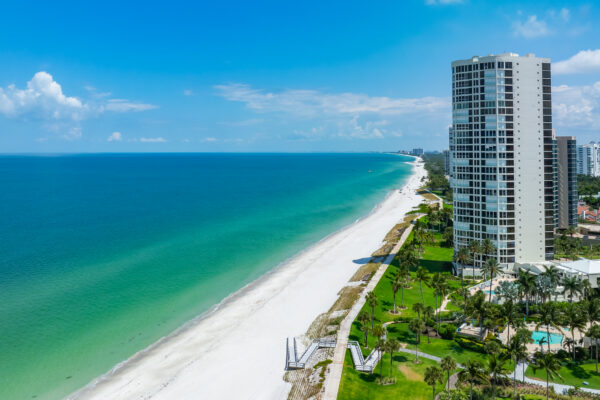 Park Shore Naples Aerial Stock Photography_
