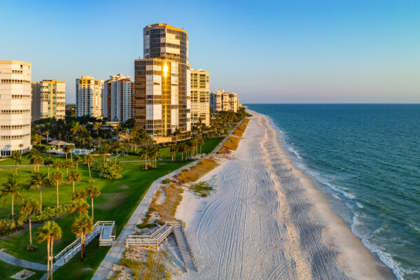 Park Shore Naples Aerial Stock Photography_-7
