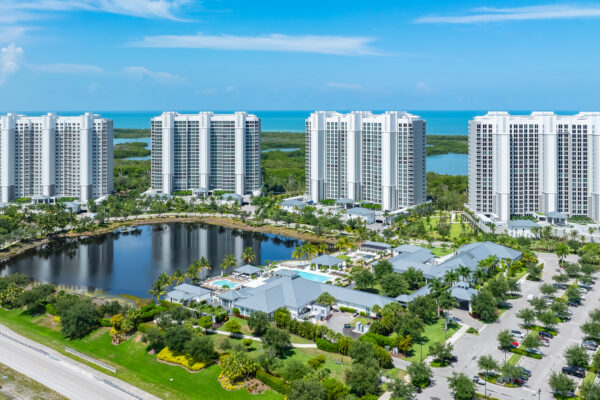 Kalea Bay Naples Aerial Stock Photography_
