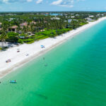 Port Royal Beach Naples Aerial Stock Photography-5