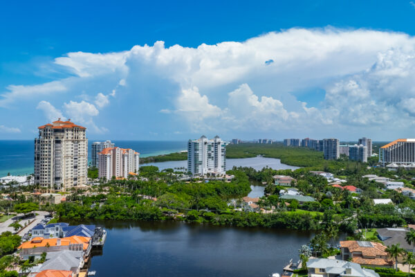 Park Shore North Naples Aerial Stock Photography-10