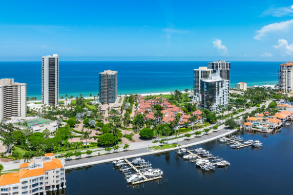 Park Shore North Naples Aerial Stock Photography-3