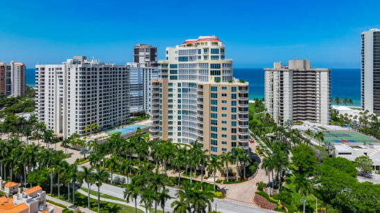 Park Shore North Naples Aerial Stock Photography