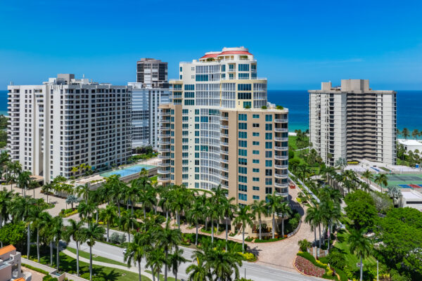 Park Shore North Naples Aerial Stock Photography