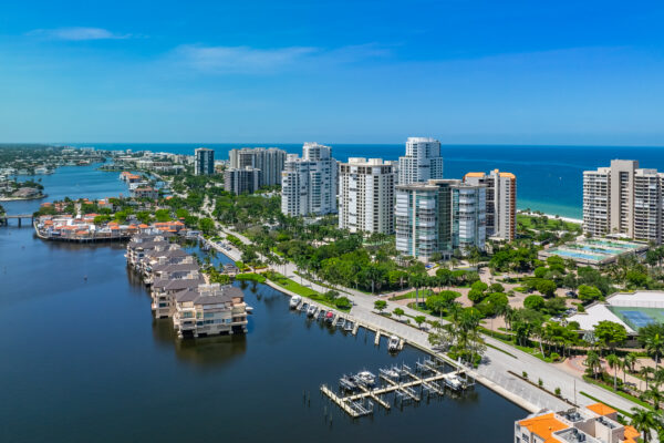Park Shore North Naples Aerial Stock Photography-7