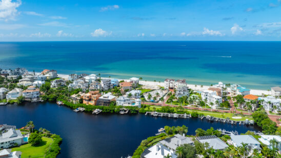 Barefoot Beach Bonita Springs Aerial Stock Photography-4