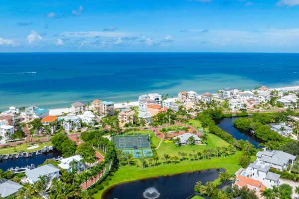 Barefoot Beach Bonita Springs Aerial Stock Photography-5