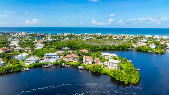 Barefoot Beach Bonita Springs Aerial Stock Photography