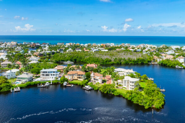 Barefoot Beach Bonita Springs Aerial Stock Photography