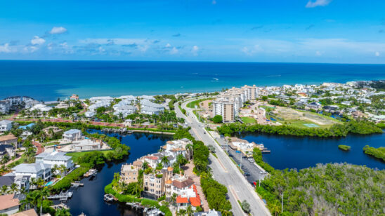 Bonita Beach Aerial Stock Photography