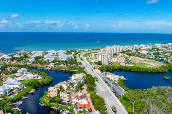 Bonita Beach Aerial Stock Photography