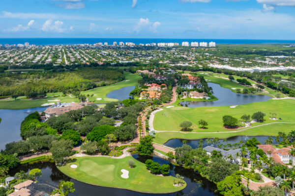Pelican Marsh Naples Aerial Stock Photography