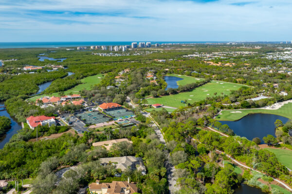 Colliers Reserve Golf Naples Aerial Stock Photography