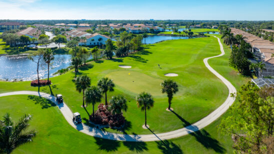 Glen Eagle Golf Naples Aerial Stock Photography-2