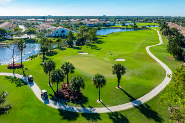 Glen Eagle Golf Naples Aerial Stock Photography-2