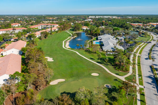 Glen Eagle Golf Naples Aerial Stock Photography-3