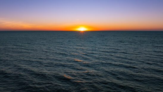 Moorings Beach Sunset Naples Aerial Stock Photography