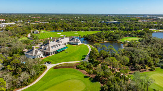 Old Collier Golf Naples Aerial Stock Photography-2