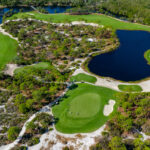 Old Collier Golf Naples Aerial Stock Photography-4