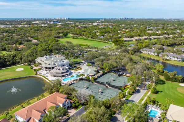 Stonebridge Golf Naples Aerial Stock Photography