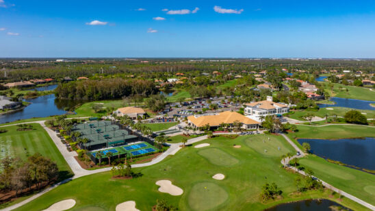 Wildcat Run Golf Estero Aerial Stock Photography-2