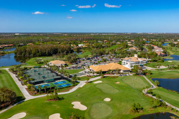 Wildcat Run Golf Estero Aerial Stock Photography-2