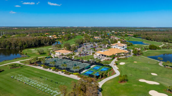 Wildcat Run Golf Estero Aerial Stock Photography-3