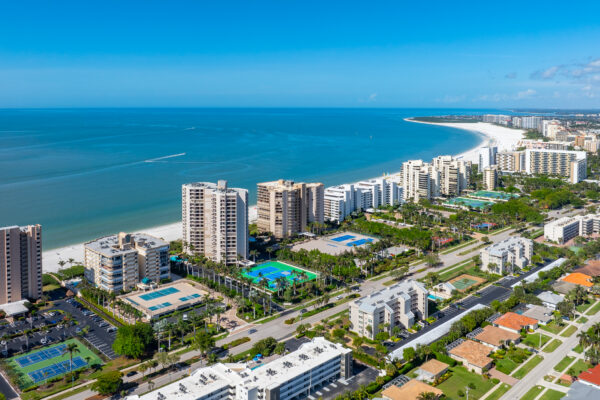 Marco Island Aerial Stock Photography