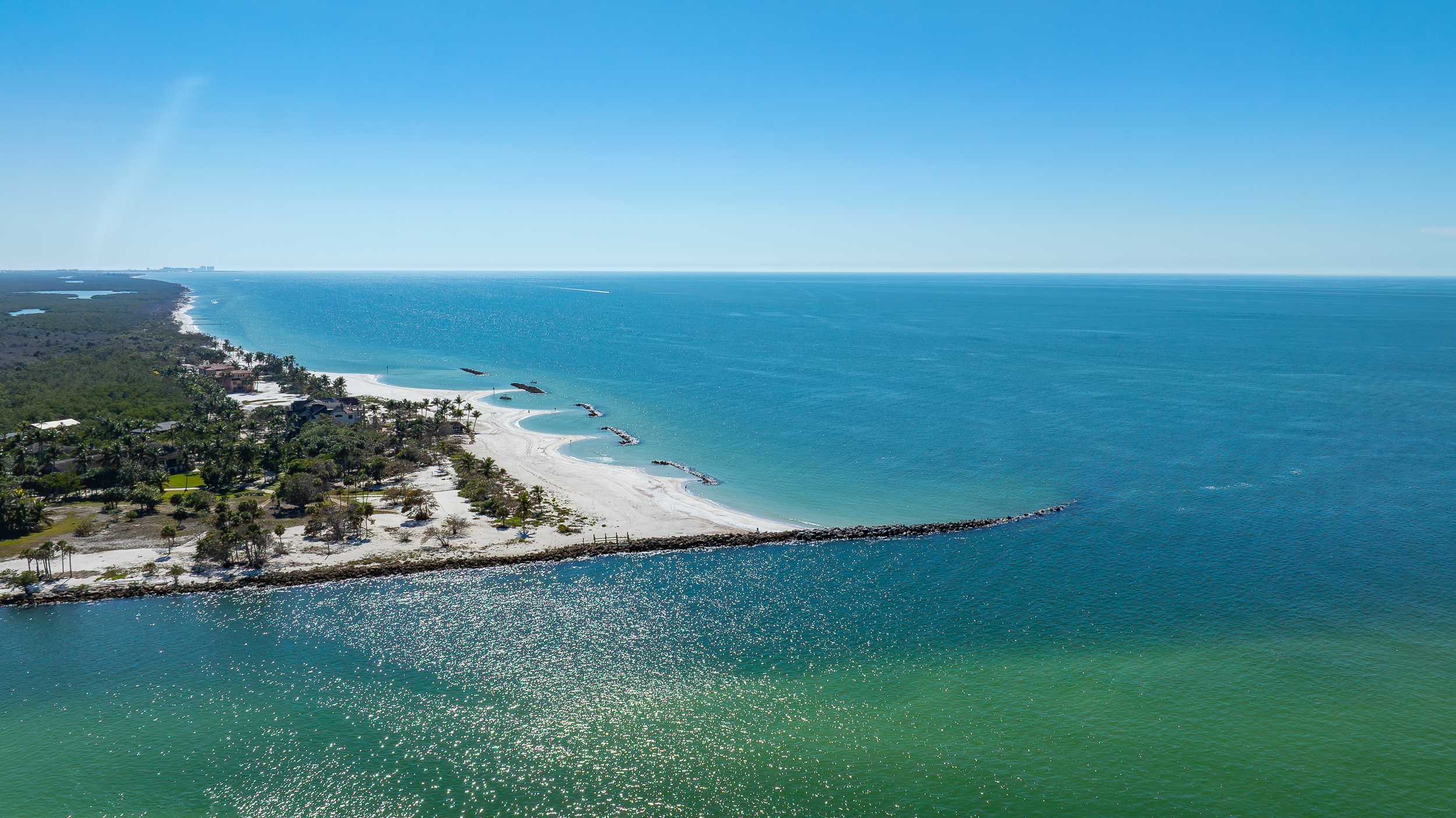 Port Royal Naples Aerial Stock Photography_