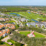 Talis Park Naples Aerial Stock Photography