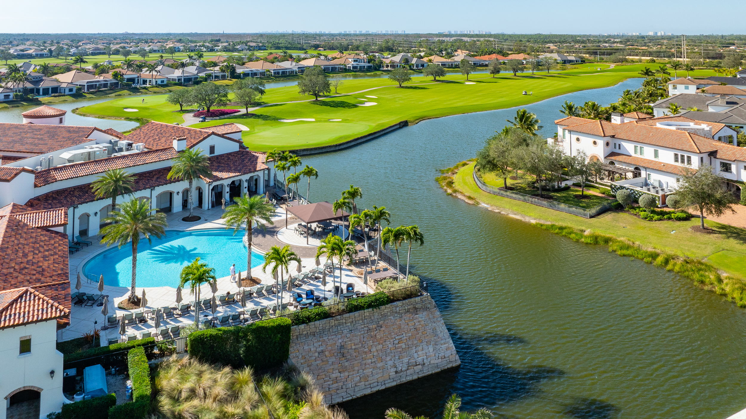 Talis Park Naples Aerial Stock Photography-3