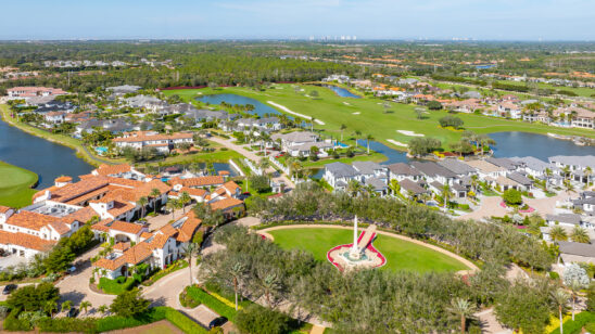 Talis Park Naples Aerial Stock Photography