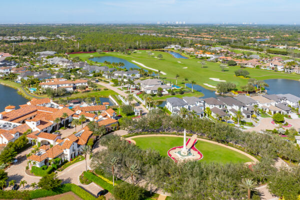 Talis Park Naples Aerial Stock Photography