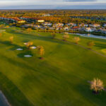 Talis Park Twilight Naples Aerial Stock Photography_-2