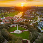 Talis Park Twilight Naples Aerial Stock Photography_-5