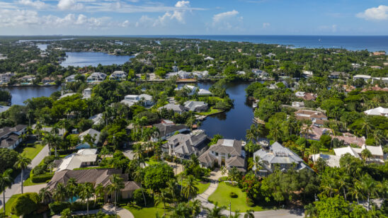 Aqualane Shores Port Royal Naples Aerial Stock Photography-4