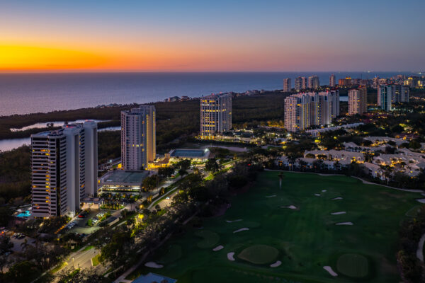 Pelican Bay Naples Aerial Stock Photography-10