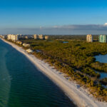 Pelican Bay Naples Aerial Stock Photography